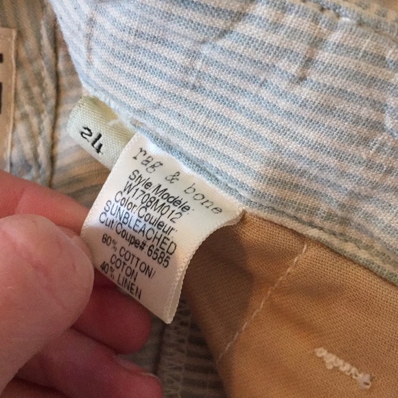 Rag & Bone jeans striped - Picture 7 of 7